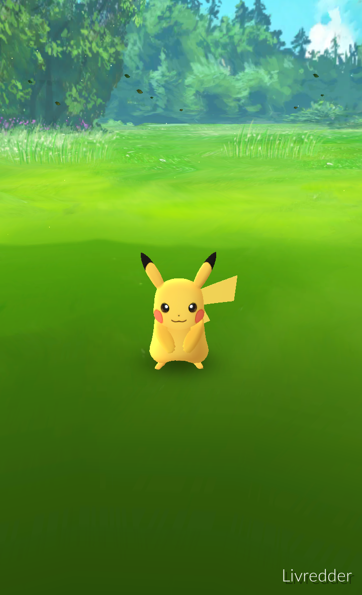 Pokémon Go, Pikachu, Snejbjerg Svømmehal