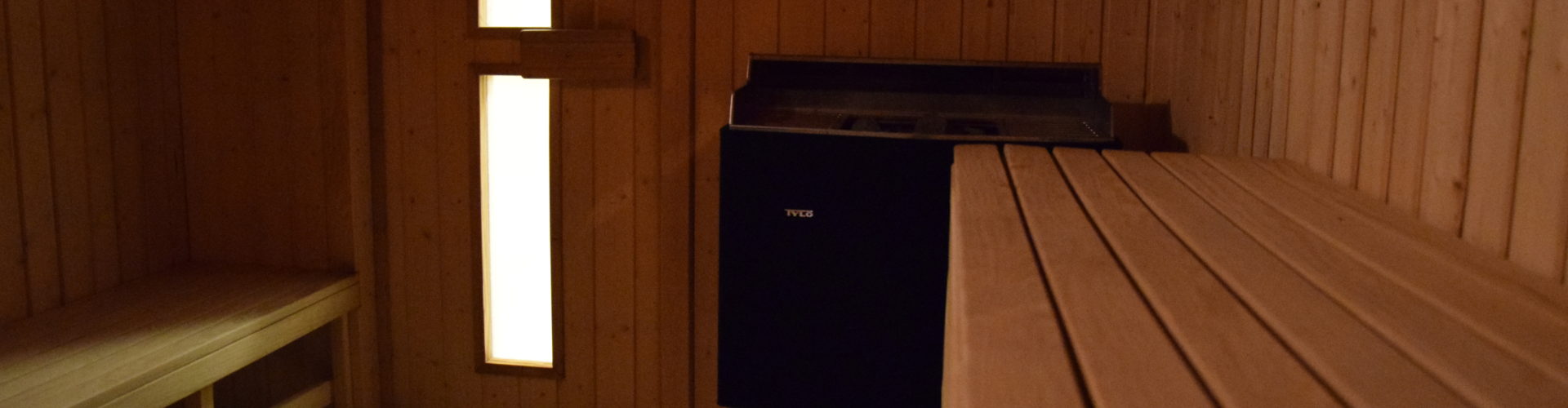 Sauna er integreret del af et besøg i Snejbjerg Svømmhal
